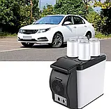 Автомобільний міні-холодильник Cooling and Warming Refrigerator 6L, Холодильник для машини, фото 4