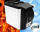 Автомобільний міні-холодильник Cooling and Warming Refrigerator 6L, Холодильник для машини, фото 5