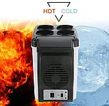 Автомобільний міні-холодильник Cooling and Warming Refrigerator 6L, Холодильник для машини, фото 10