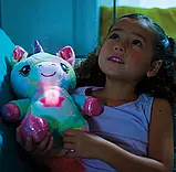 Дитяча м'яка іграшка зі світильником, Нічник-проектор зоряного неба у формі м'якої іграшки, фото 4