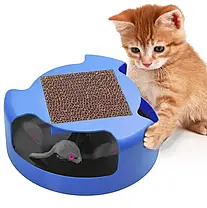 Дряпка-іграшка для котів і кошенят Cat Mouse Chase Toy, Котяча іграшка, фото 5