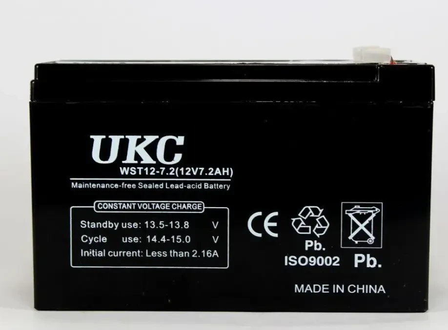 Аккумулятор BATTERY 12V 7A UKC | Аккумуляторная батарея 12В | Герметичный аккумулятор - фото 2 - id-p1573314943