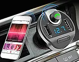 Трансмітер FM MOD. T20, FM-модулятор для автомобіля, Блютуз фм трансмітер, фото 4