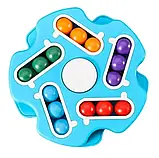 Дитячий розвиваючий обертовий чарівний спіннер, Іграшка-антистрес, Головоломка для дітей, що обертається, фото 8