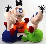 М'яка іграшка-антистрес PUNCH ME "Вдар мене" Зелена, Смішна іграшка на присосках, фото 10