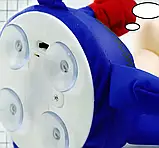 М'яка іграшка-антистрес PUNCH ME "Удар мене" Синя, Смішна іграшка на присосках, фото 4