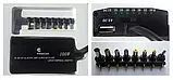 Зарядка автомобільна 12V для ноутбука 120W + 220V в коробці, фото 5
