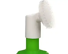Заспокійливий та очищувальний засіб для вмивання GENTLE Kiss Beauty ALOE зі щіточкою, Пінка для вмивання, фото 4