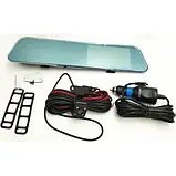 DVR A29 touchscreen HD1080 дзеркало з двома камерами, Реєстратор в машину, Автореєстратор, фото 4