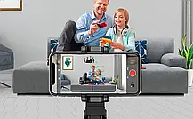 Тримач 360 K10 ABS з датчиком руху, Штатив для телефону, фото 5