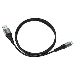 Кабель HOCO COOL DATA CABLE X 38 MICRO | Шнур для зарядки і передачі даних | USB кабель для телефону, фото 2