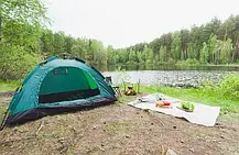 Намет туристичний 4-х місний (WM-OT323), Саморозкладний намет, фото 6