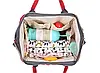 Сумка для мам MOTHER BAG ЧЕРВОНА, Мамський рюкзак, фото 10