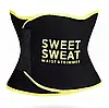 Пояс для схуднення SIZE XL з компресією Sweet Sweat Waist Trimmer Belt, Жироспалювальний пояс, фото 7