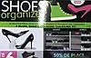 Підставка для взуття SHOES HOLDER (коробка 6 штук), Стійка для зберігання взуття, фото 9