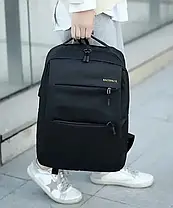 Рюкзак, сумка, клатч 3 в 1 набір, BACKPACK Trend, ЧОРНИЙ, Міський рюкзак, Чоловіча сумка через плече, фото 5