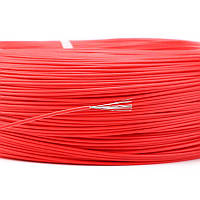Провод силиконовый 28 AWG 0,08 кв. мм (16х0,08) 1 м Красный