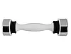 Віброгантель Supretto Shake Weight, Гантель для фітнесу, фото 10
