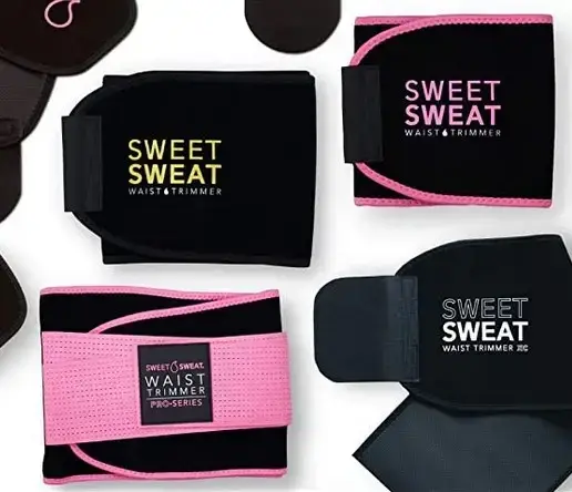 SIZE L Sweet Sweat Waist Trimmer Belt 1566523060