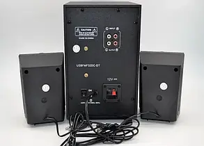Акустична система 2.1 із сабвуфером USBFM-F32DC-DT USB/SD/FM/Bluetooth, Домашня акустика, фото 4