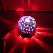 Диско-куля LED Crysal Magic Ball Light BLUETOOTH, Лампа світломузика, Світломузика, фото 4
