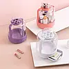 Набір для макіяжу 2в1 (LED дзеркало/Органайзер для косметики) Pink, Підставка для зберігання косметики, фото 8