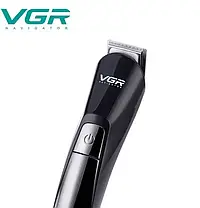 Машинка для стрижки волосся VGR V-012 6в1, Тример акумуляторний, Електробритва, фото 4