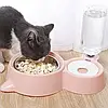 Годівниця з поїлкою для домашніх тварин DOG & Cat bowl, Посуд для собак і котів, фото 9