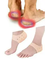 Силіконовий фіксатор для п'ят EL-1115 Heel anti-crack sets від мозолів і тріщин, Нап'яточник, фото 3
