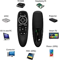 Пульт д/у з мікрофоном і гіроскопом Air Mouse G10S, Аеромиша, фото 3