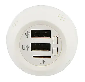 Ароматизатор в авто з вбудованим FM-трансмітером SMT KLY-899 2 х USB 12v від прикурювача, фото 3