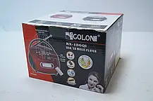 Радіоприймач Golon RX-186, Портативна колонка, Радіо з флешкою, фото 5