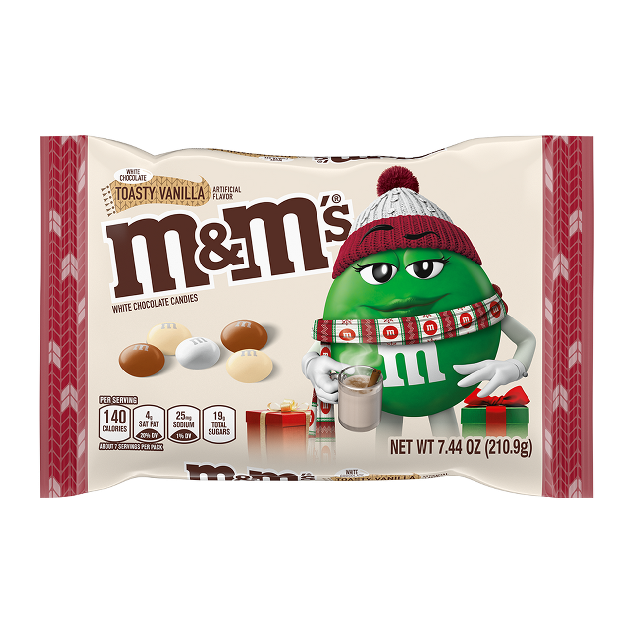 Драже M&M'S Toasty Vanilla Holiday White Chocolate 210.9g