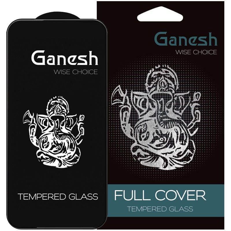 Захисне скло Ganesh (Full Cover) для Apple iPhone 15 Pro Max (6.7") TOS