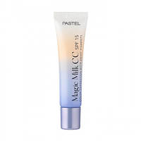 Pastel СС-Крем MAGIC MILK с SPF 15 "Коррекция цвета с умными пигментами" LIGHT MEDIUM 30мл