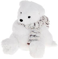 Декоративна іграшка "Білий Ведмедик" 21см TOS
