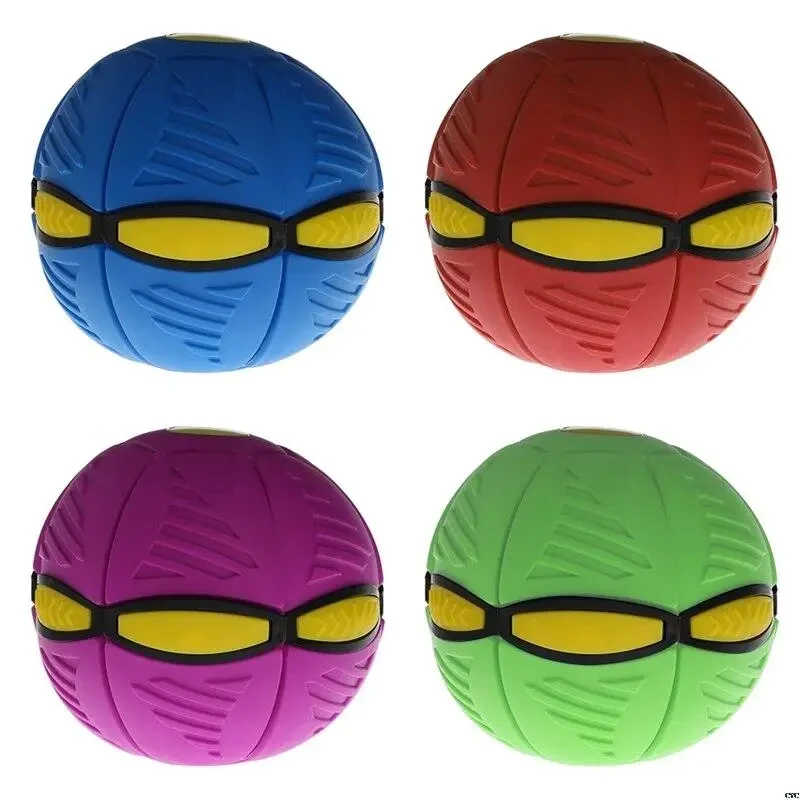 Мяч или летающий диско шар "НЛО" для игр на улице | Фрисби | Мяч трансформер - фото 7 - id-p1544589549