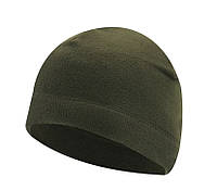 Тактическая флисовая шапка олива для военных, 55-56