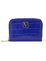 Маленький кошелек от Виктории Сикрет Victoria's Secret The Victoria Small Wallet Sapphire Croc