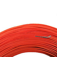 Провод силиконовый 22 AWG - 0,3 кв. мм (60х0,08) 1 м Красный