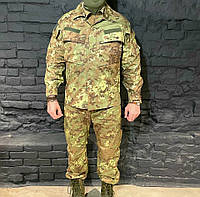 Военный летний костюм форма (китель + брюки) Мультикам 58 e11p10