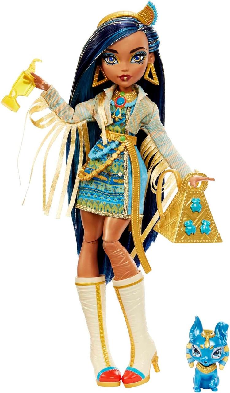 Лялька Монстер Хай Клео де Ніл з вихованцем Monster High Cleo De Nile Doll