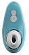 Вакуумний кліторальний стимулятор Womanizer Liberty Blue, магнітна кришка, 2 насадки, фото 2