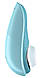 Вакуумний кліторальний стимулятор Womanizer Liberty Blue, магнітна кришка, 2 насадки, фото 3