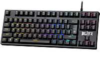 Проводная клавиатура Defender Blitz GK-240L EN Rainbow RGB-подсветка и поставка e11p10