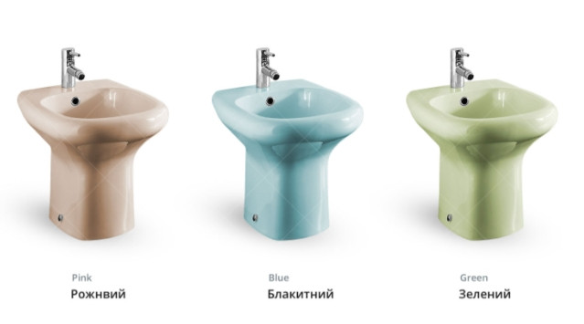 Биде напольное RAK Ceramics Compact (RAK0001) Голубой e11p10 - фото 3 - id-p2024302505