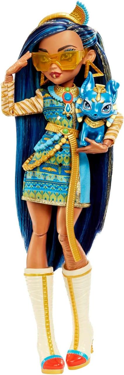 Кукла Монстер Хай Клео де Нил с питомцем Monster High Cleo De Nile Doll - фото 2 - id-p2024306141