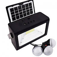 Комплект для освещения на солнечных батареях CClamp CL-03 30W + фонарь + лампы + Power Bank e11p10