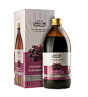 Напиток Черная Бузина (Elderberry Drink), 500 мл, Вивасан Vivasan Швейцария Switzerland