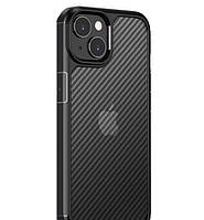 Ударостійкий карбоновий чохол iPaky для iPhone 15